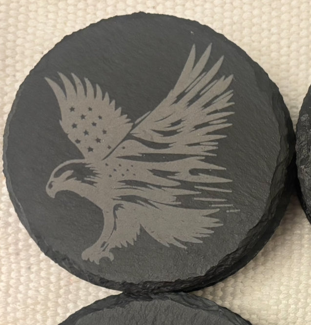 Eagle Slate Coaster