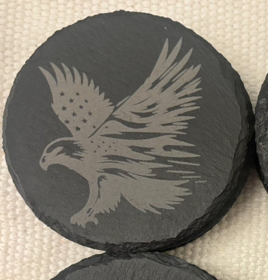 Eagle Slate Coaster