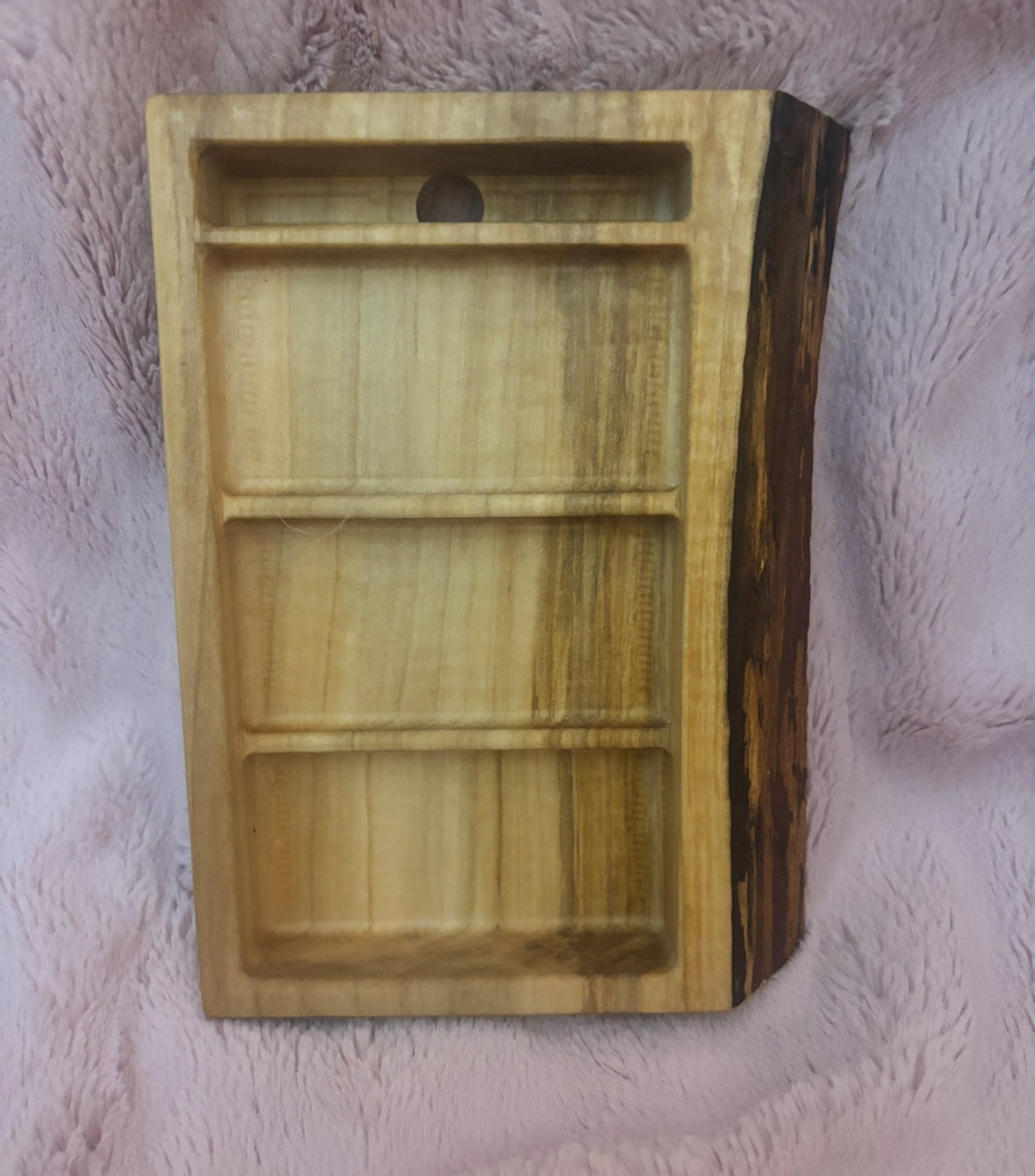 Live Edge Tray and Phone Stand