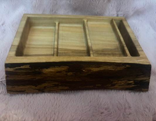 Live Edge Tray and Phone Stand